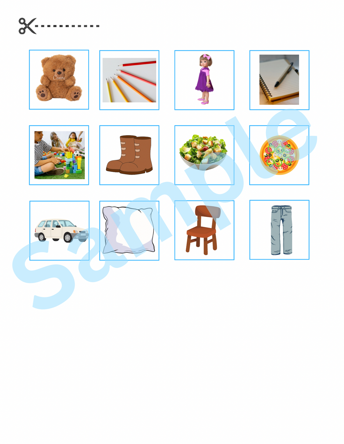 Matching none identical items