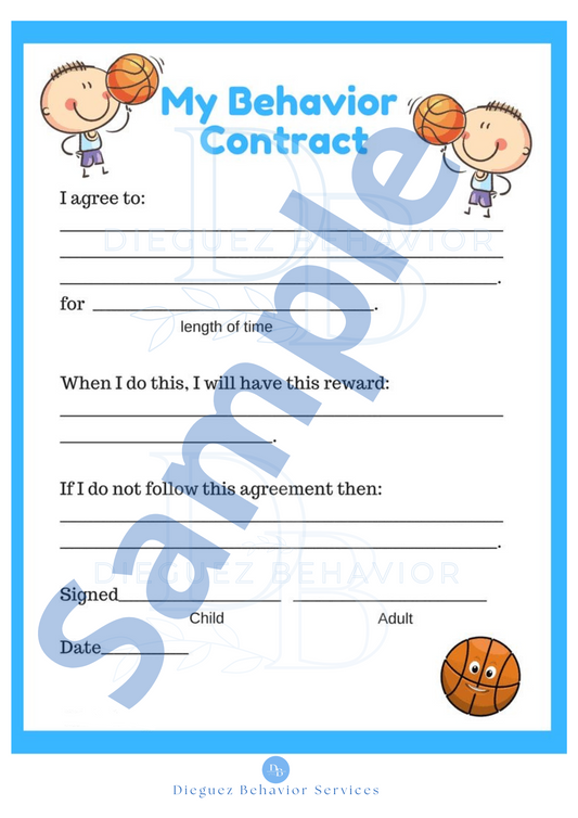 Bahavioral contract (basketball)