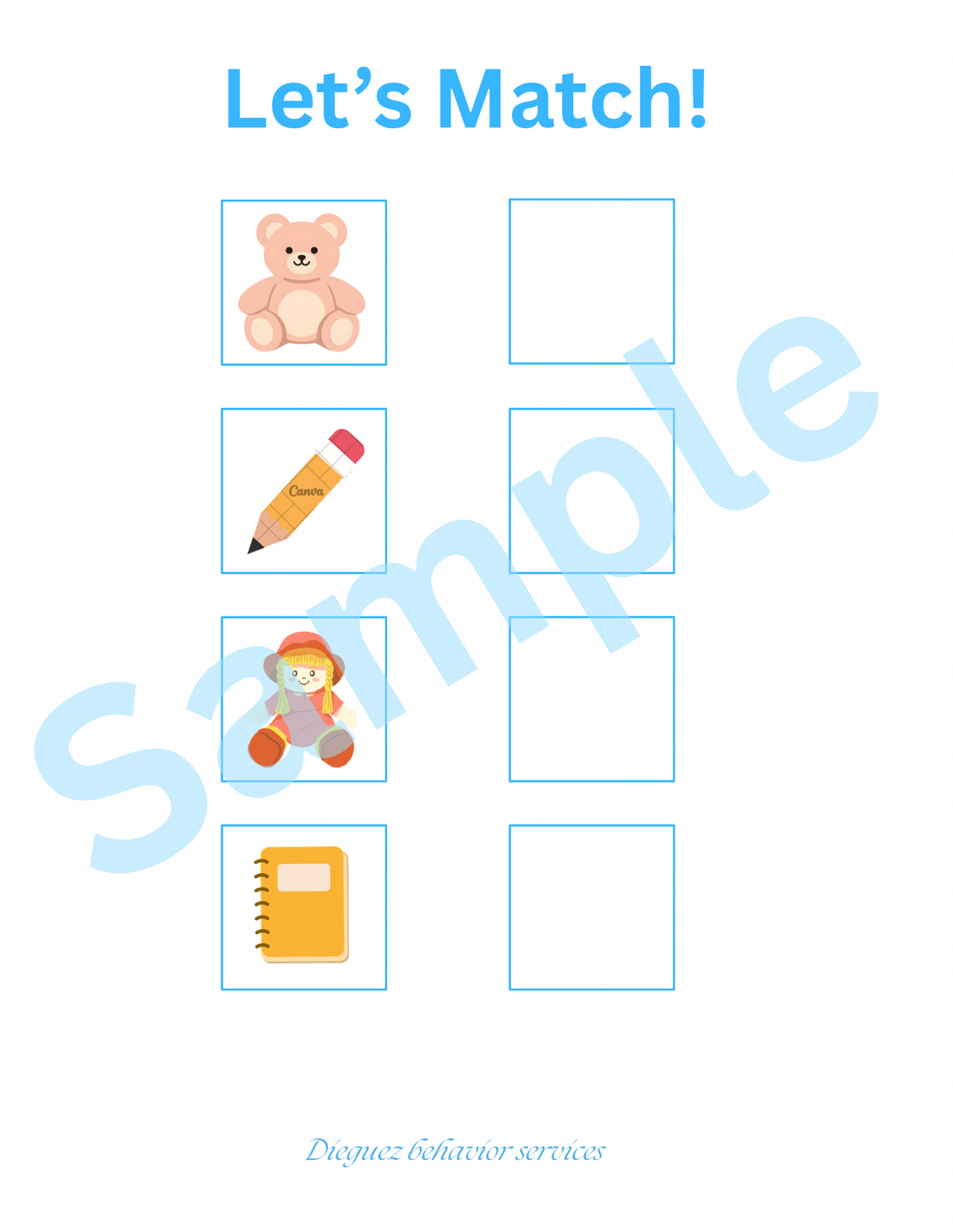 Matching none identical items
