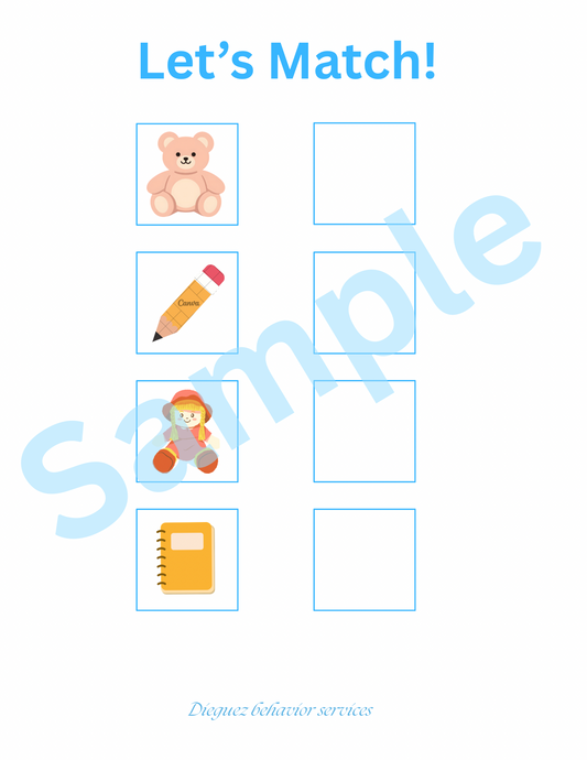 Matching none identical items