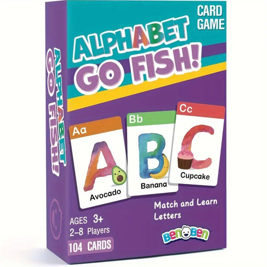 ABC Juego de cartas alfabeto