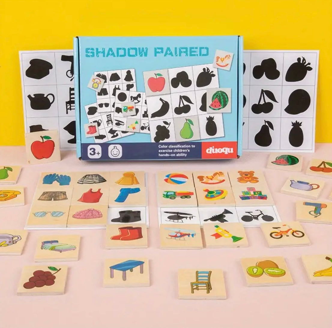 Montessori shadows toy