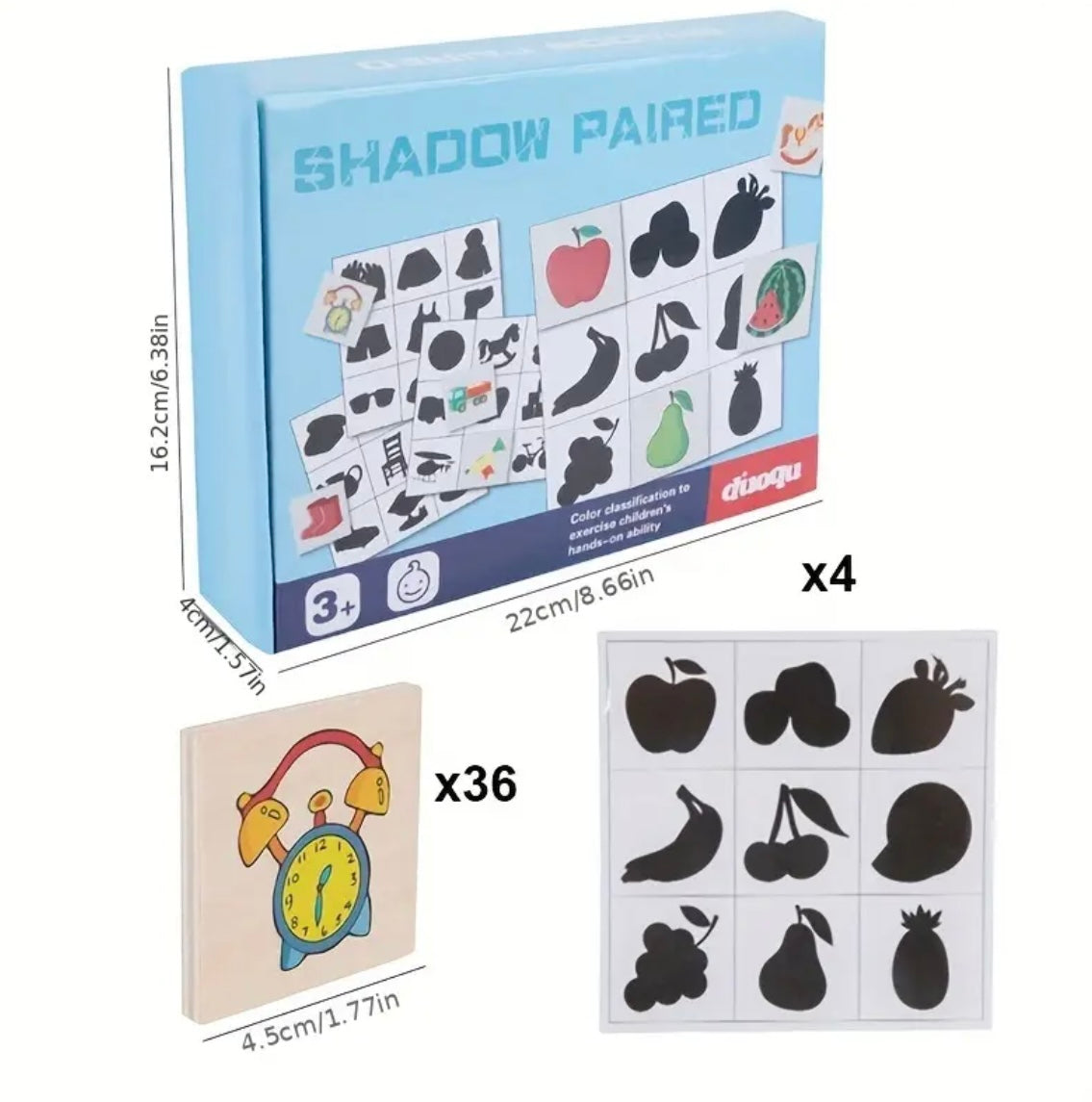 Montessori shadows toy