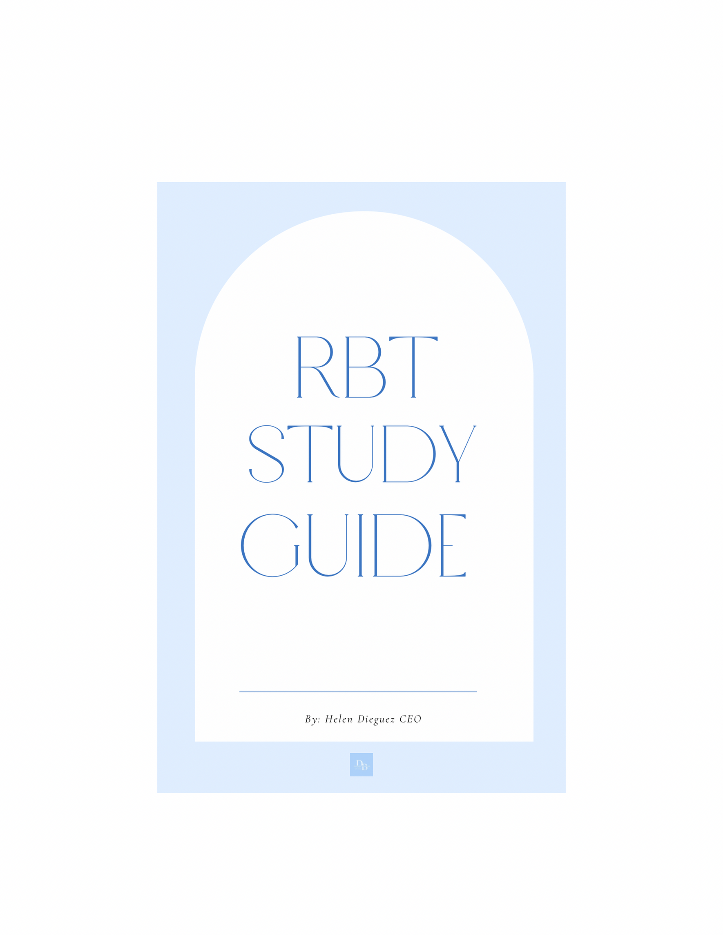 RBT exam Study Guide