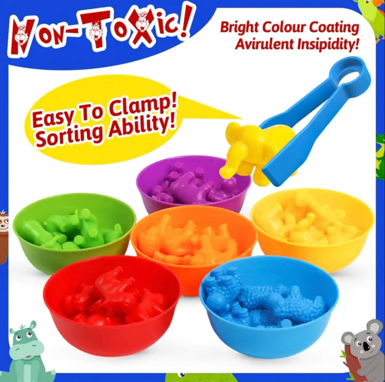 Children's color classification toys